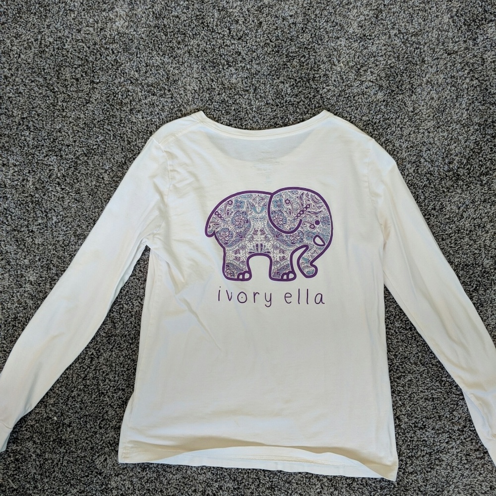 Ivory Ella long Sleeve shirt